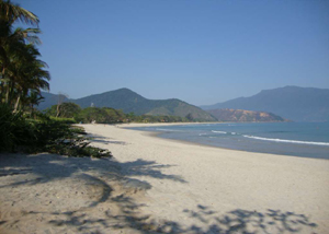 Praia Guaecá em São Sebastião
