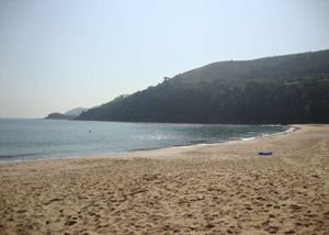 Praia de Toque Toque Grande em São Sebastião